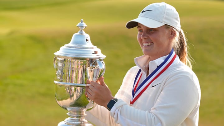 Maja Stark se coronó en Erin Hills. Maja Stark se coronó en Erin Hills.