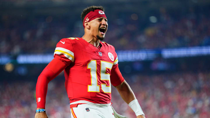 Patrick Mahomes's wife, Brittany, responded to a Lions defender who was trolling the Chiefs quarterback before Sunday night's game.