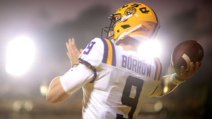Joe Burrow tuvo una temporada histórico con LSU antes de dar el salto a la NFL. 