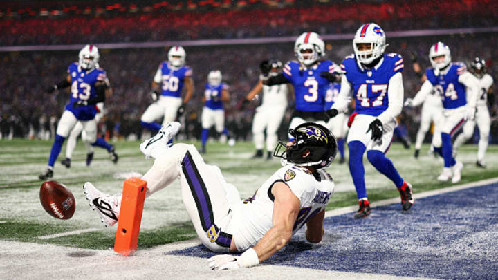 Baltimore Ravens TE Mark Andrews Baltimore Ravens TE Mark Andrews