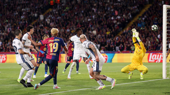 Lamine Yamal fue un dolor de cabeza para el Inter.