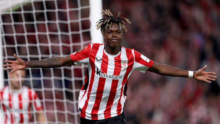 Nico Williams, delantero del Athletic Club. Nico Williams, delantero del Athletic Club.