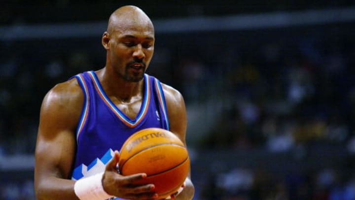 Karl Malone, leyenda del Utah Jazz.