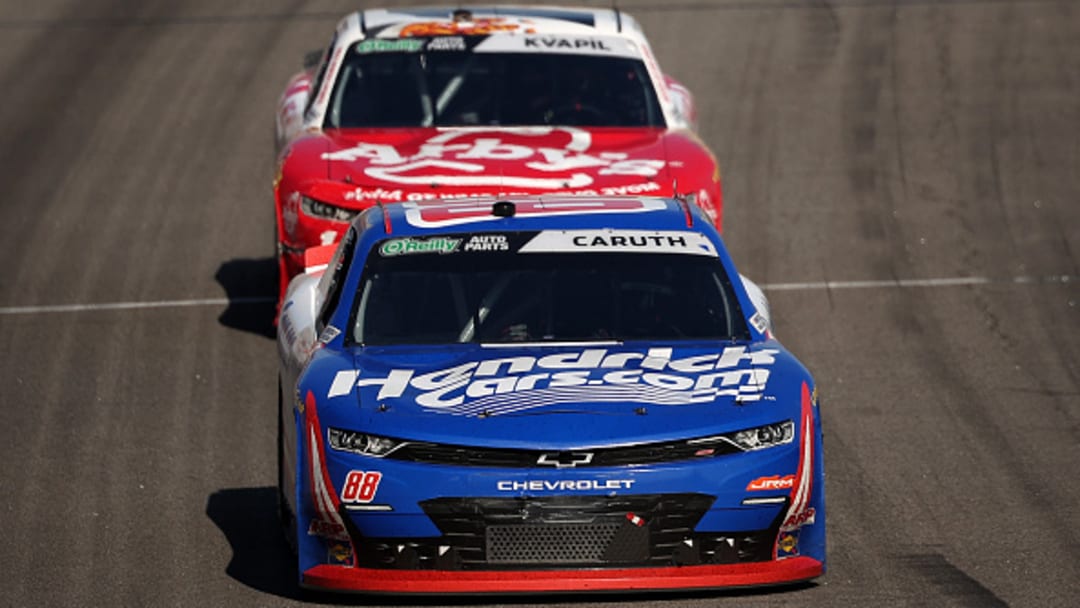 Rajah Caruth, Carson Kvapil, JR Motorsports, NASCAR