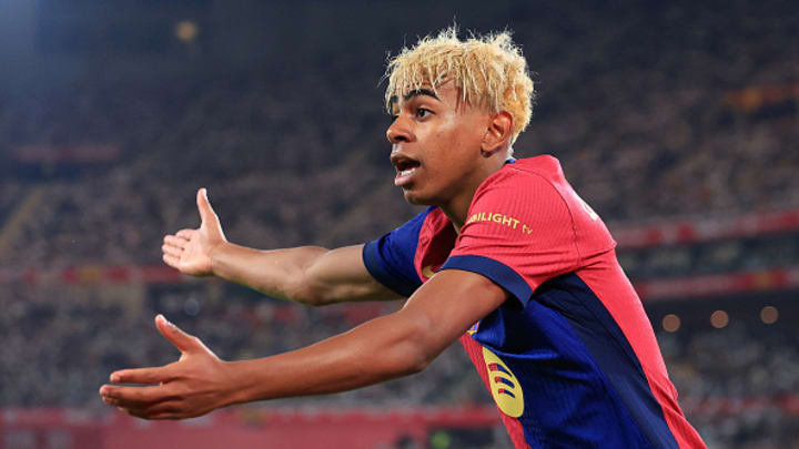 Lamine Yamal en la final de Copa del Rey