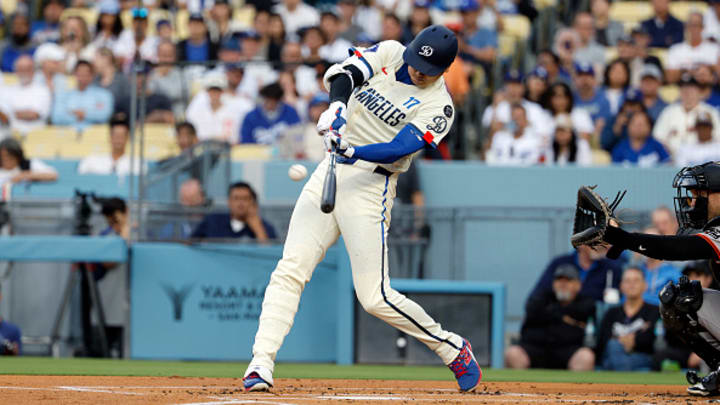 Una postal del swing de Ohtani.