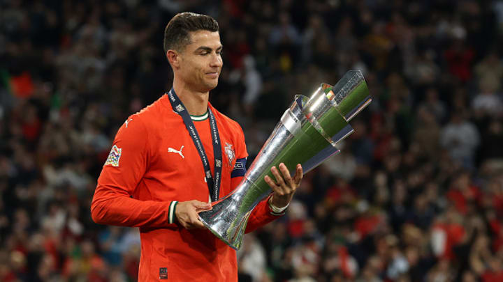 Cristiano Ronaldo conquistó otra Nations League con Portugal.