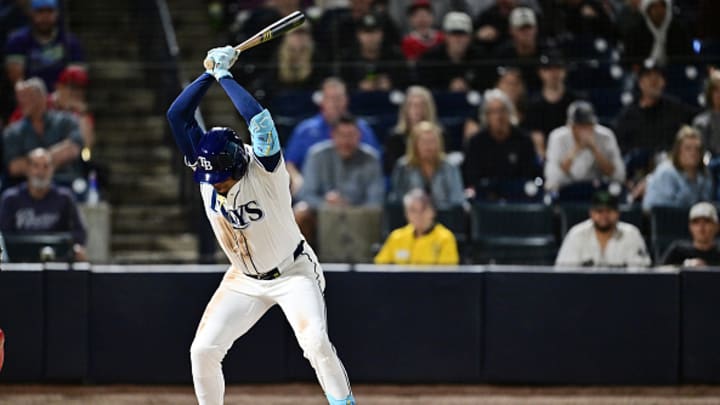 Christopher Morel reacts to a strikeout. 
