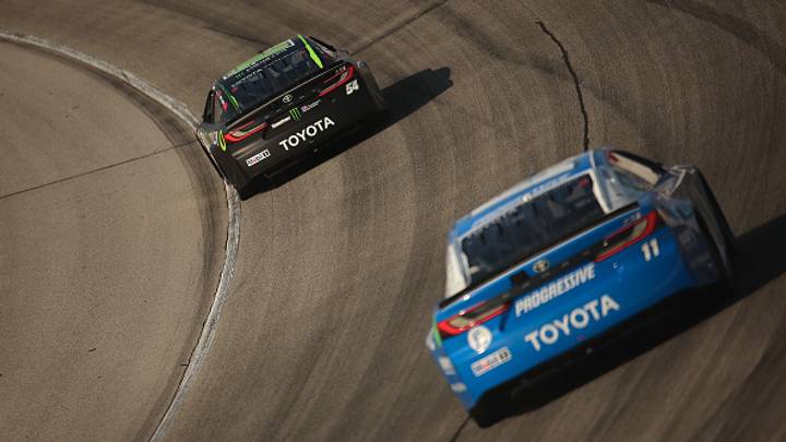 Ty Gibbs, Denny Hamlin, Joe Gibbs Racing, Chicagoland Speedway, NASCAR