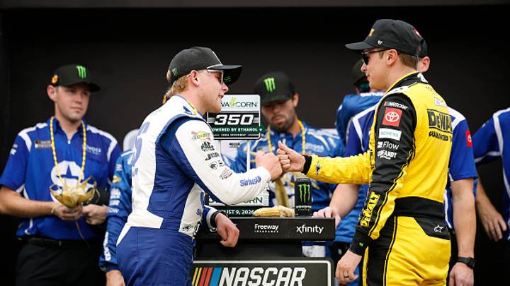 Ty Gibbs and Christopher Bell, Joe Gibbs Racing, NASCAR Cup Series