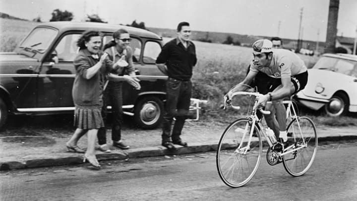 Eddie Merckx durante el Tour de Francia de 1970.