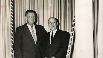 Dana X. Bible (right) steered Texas A&M to national acclaim in 1919 and 1927.