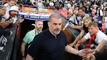 Ange Postecoglou durante la final de Europa League.