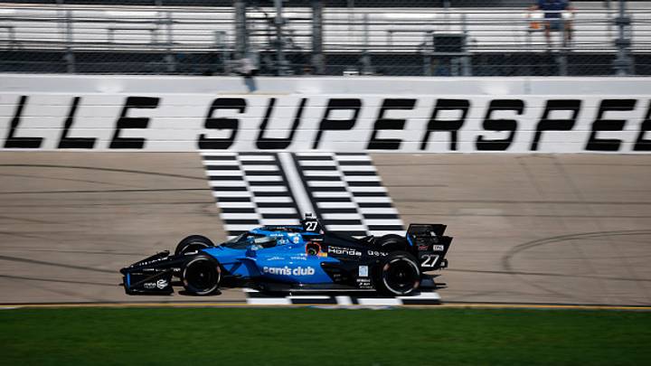 Kyle Kirkwood, Andretti Global, Nashville Superspeedway, IndyCar