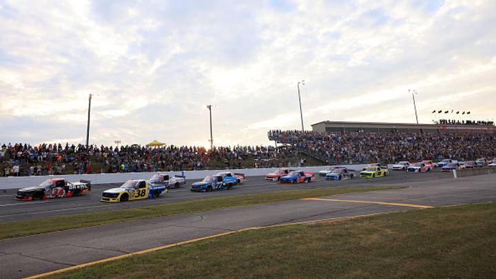 Layne Riggs and Chandler Smith, Front Row Motorsports, NASCAR Craftsman Truck Series
