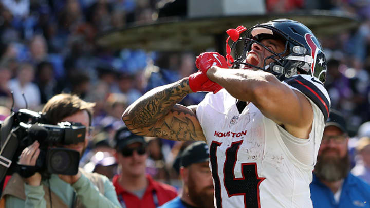 Jaylin Noel celebrated his first career touchdown by doing Ray Lewis’s dance in Baltimore. Jaylin Noel celebrated his first career touchdown by doing Ray Lewis’s dance in Baltimore.