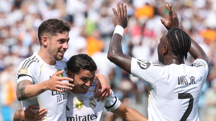 El uruguayo Valverde marcó el tercer gol del Madrid.