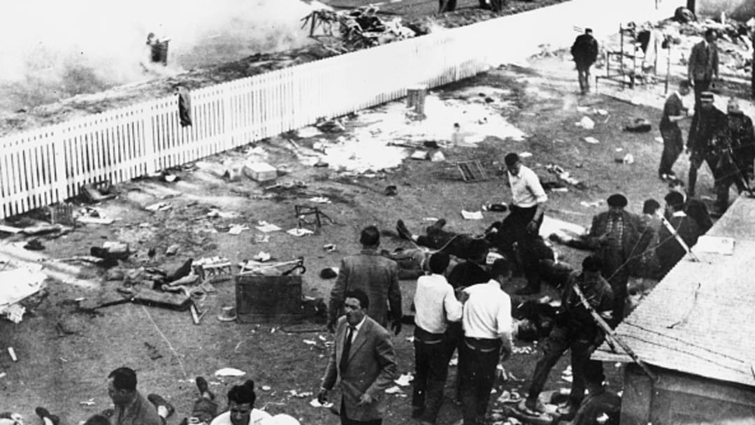 El fatídico accidente de 1955 en Le Mans.