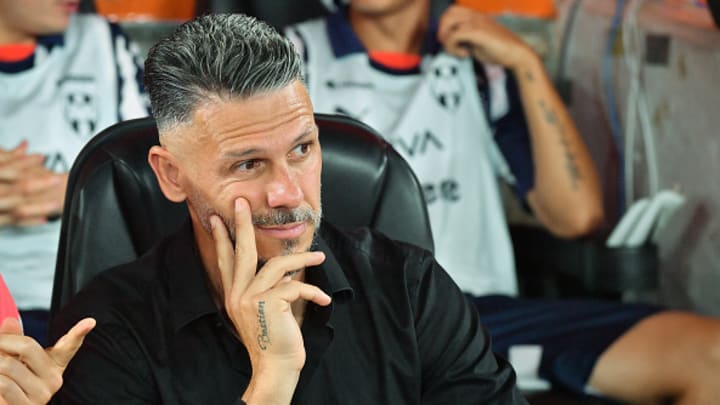 Martín Demichelis, entrenador argentino del Monterrey.