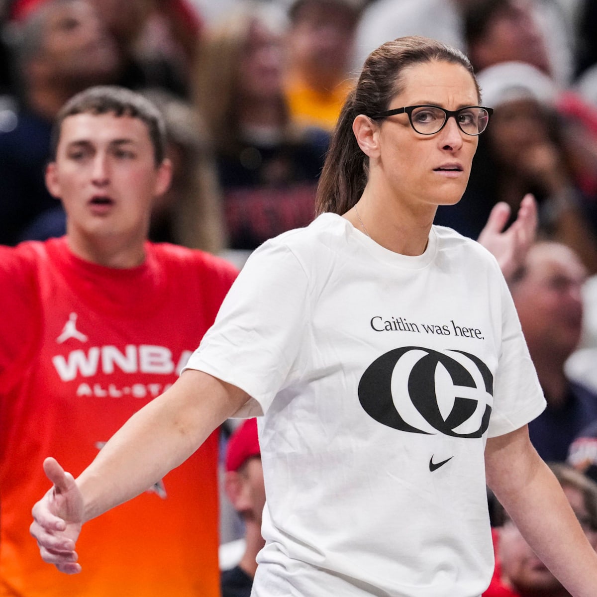 Even Fever Coach Stephanie White is Celebrating Caitlin Clark's New Logo