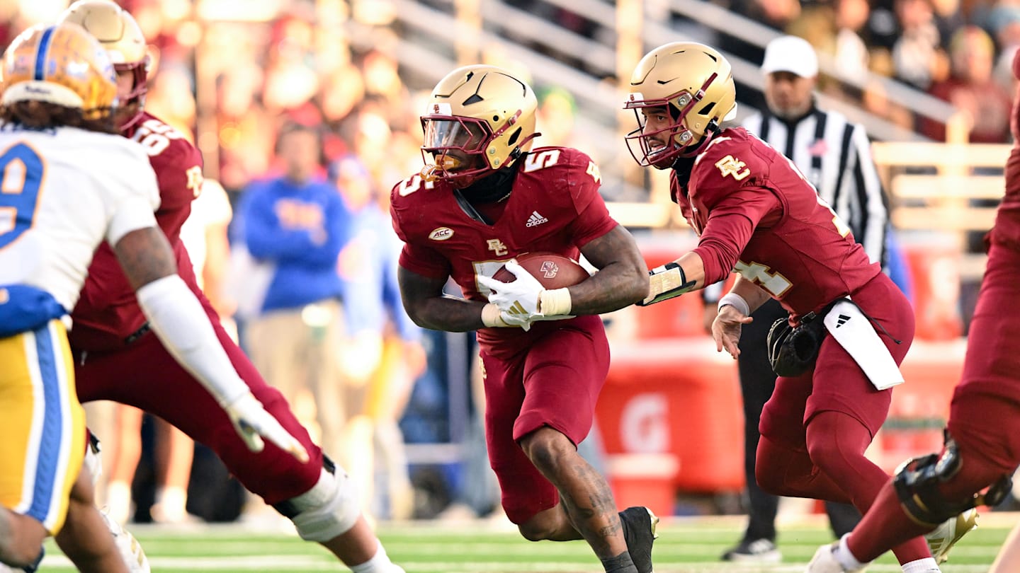 Boston College Football Releases Depth Chart For Pinstripe Bowl
