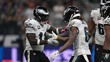 A.J. Brown (L), Devonta Smith (R) - Philadelphia Eagles