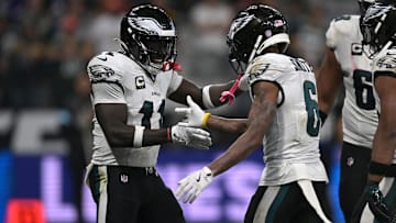 A.J. Brown, DeVonta Smith, Philadelphia Eagles