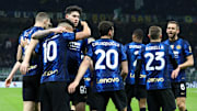 Esultanza dell'Inter