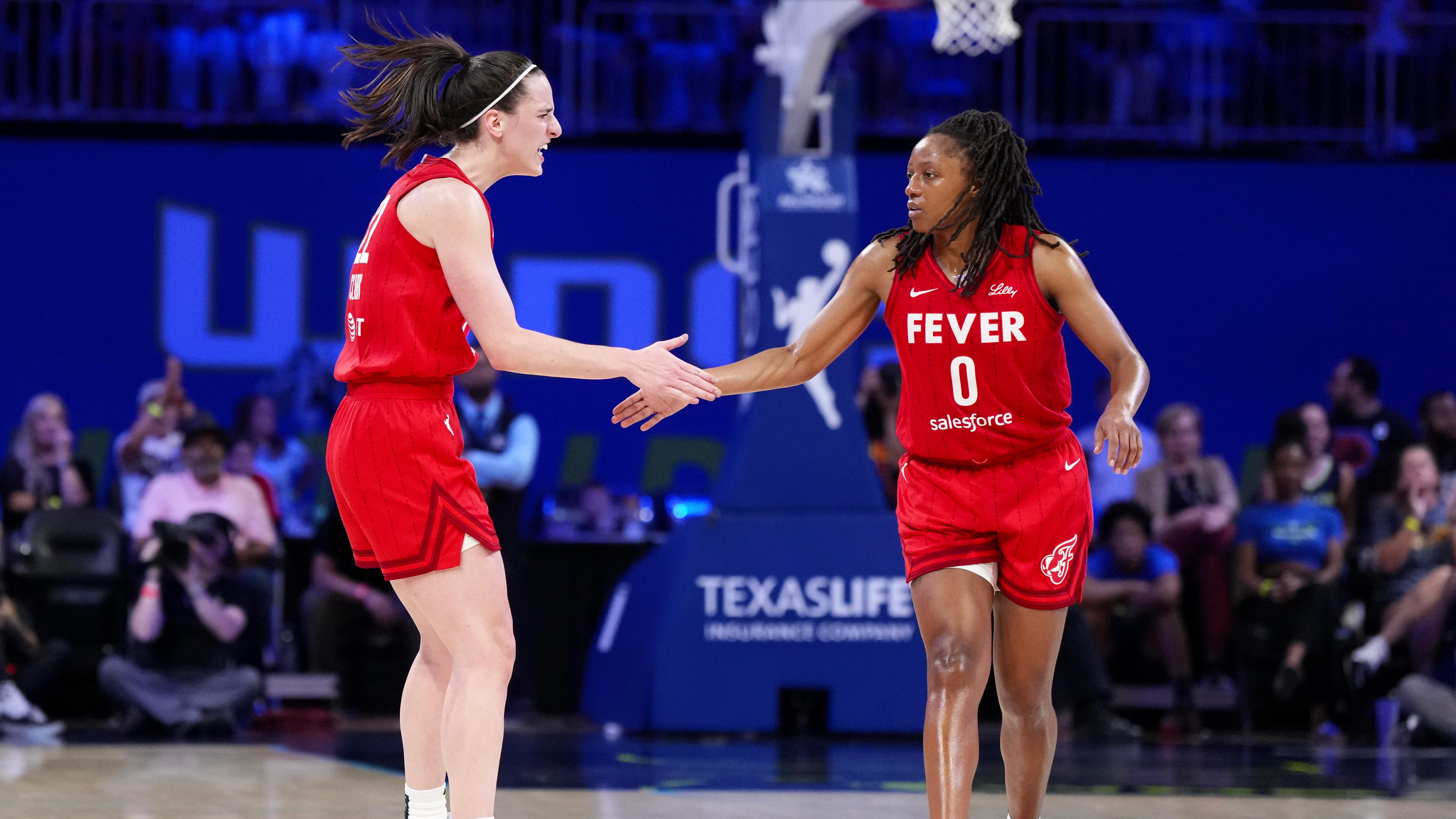 Kelsey Mitchell gives Caitlin Clark stunning compliment after Indiana Fever  return