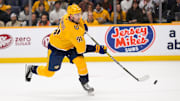 Steven Stamkos during the Predators' 3–2 shootout win over the Blackhawks on Jan. 16, 2025.