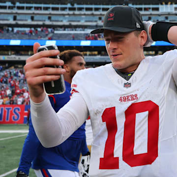 San Francisco 49ers quarterback Mac Jones will be under center once again on Sunday.