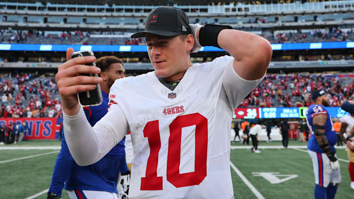 San Francisco 49ers quarterback Mac Jones will be under center once again on Sunday.