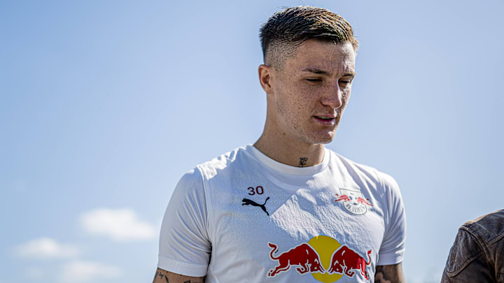 Benjamin Šeško is a key target for Arsenal. Benjamin Šeško is a key target for Arsenal.