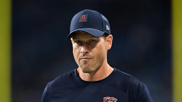 Chicago Bears head coach Ben Johnson