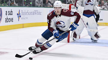 Colorado Avalanche forward Martin Necas (88) || Mandatory Credit: Jerome Miron-Imagn Images