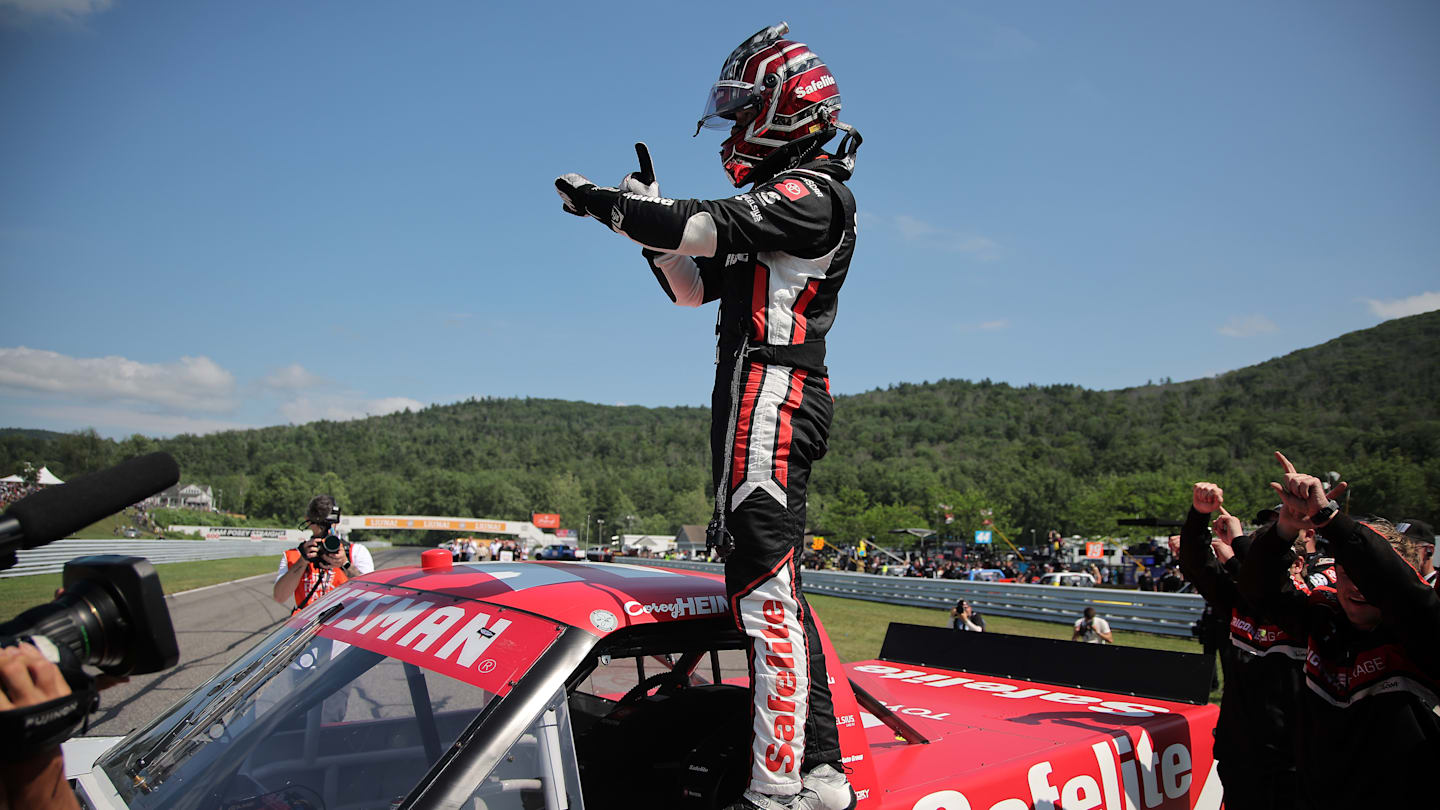 Corey Heim Wins Fifth NASCAR Truck Race at Lime Rock Park