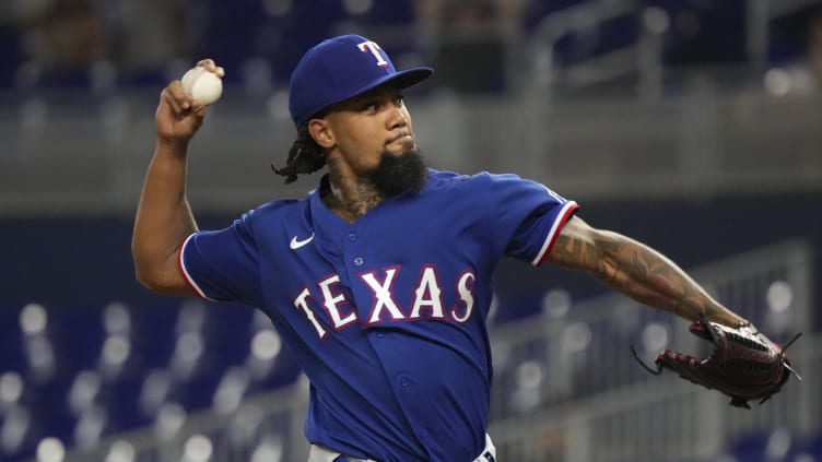 Texas Rangers v Miami Marlins - Game Two