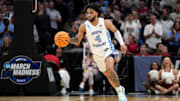 North Carolina Tar Heels guard RJ Davis is projected to be one of the top college basketball players this season.