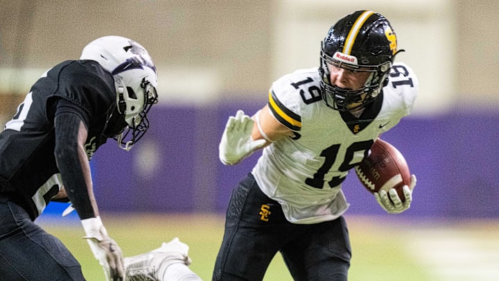 Drew Thompson of Southeast Polk is one of the top returning running backs in 5A in Iowa high school football.
