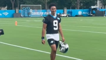 Bryce Young walks into his second training camp with the Panthers