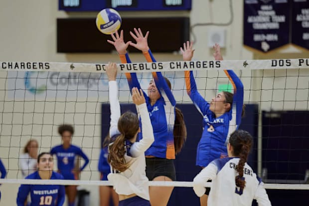 Westlake vs. Dos Pueblos in California Varsity high school volleyball showdown - Aug. 26, 2025