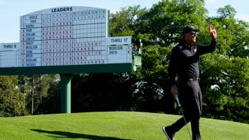 April 9: Phil Mickelson made a furious final-round change with 65 on Sunday to take the clubhouse