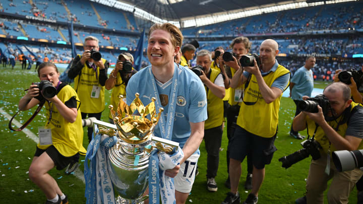 De Bruyne defende o Manchester City desde 2015.