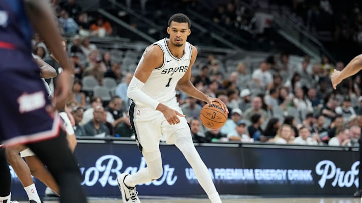 San Antonio Spurs center Victor Wembanyama