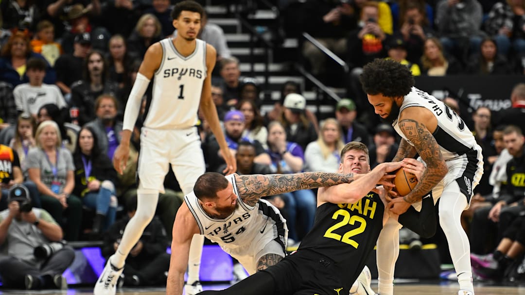 San Antonio Spurs v Utah Jazz