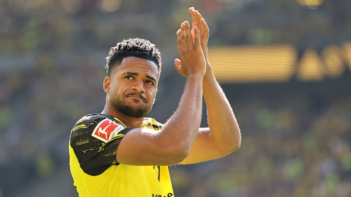 BVB-Juwel Almugera Kabar könnte bald in der Premier League auflaufen. BVB-Juwel Almugera Kabar könnte bald in der Premier League auflaufen.