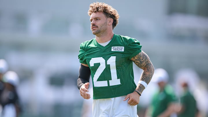 New York Jets safety Ashtyn Davis New York Jets safety Ashtyn Davis