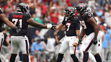CJ Stroud gives a big shoutout to his offensive line ahead of the Houston Texans matchup with the Seattle Seahawks
