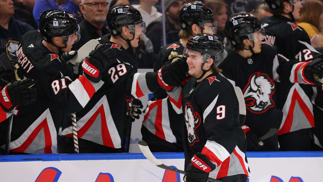 The Buffalo Sabres are betting heavily on a breakout season from Zach Benson to climb the NHL rankings.
