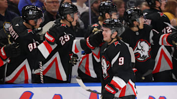 The Buffalo Sabres are betting heavily on a breakout season from Zach Benson to climb the NHL rankings.
